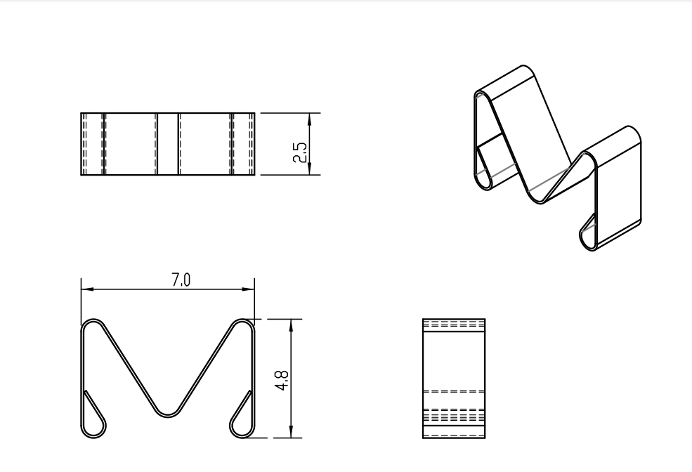 SMD精密彈片高彈性及回復性